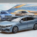 Volkswagen Passat B8 ブルー FAW 1:18 ZVF000003A メタル - image 7 of 7