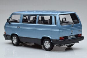 Volkswagen T3 Multivan ブルー Norev 1:18 188544 メタル - 画像 5/6