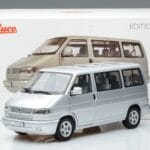 Volkswagen T4b Transporter Caravelle Minibus Schuco 1:18 450041500 メタル - image 8 of 8