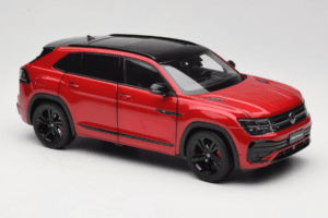 Volkswagen Teramont X レッド FAW 1:18 ZVB000003A メタル - 画像 6/8