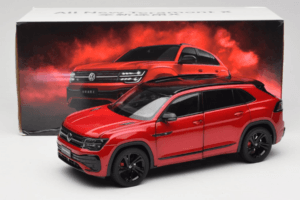 Volkswagen Teramont X レッド FAW 1:18 ZVB000003A メタル - 画像 8/8