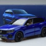 Volkswagen Touareg CR ブルー FAW 1:18 LTC761021BLU メタル - image 7 of 7