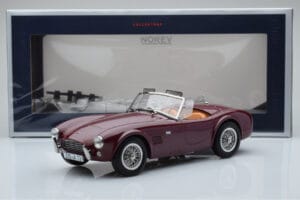 AC Cobra 289 ダークレッド Norev 1:18 182758 メタル - 画像 6/6