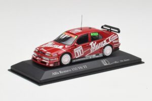 Alfa Romeo 155 V6 #11 C. Danner DTM 1995 Minichamps 1:43 430950311 メタル - 画像 2/4