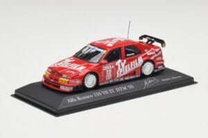 Alfa Romeo 155 V6 #12 M. Alboreto DTM 1995 Minichamps 1:43 430950312 メタル - 画像 2/4