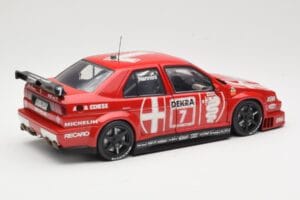Alfa Romeo 155 V6 Ti #18 A. Nannini DTM 1993 UT Models 1:18 180930120 メタル - 画像 3/8