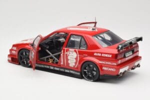 Alfa Romeo 155 V6 Ti #18 A. Nannini DTM 1993 UT Models 1:18 180930120 メタル - 画像 5/8