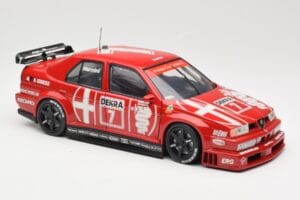 Alfa Romeo 155 V6 Ti #18 A. Nannini DTM 1993 UT Models 1:18 180930120 メタル - 画像 6/8