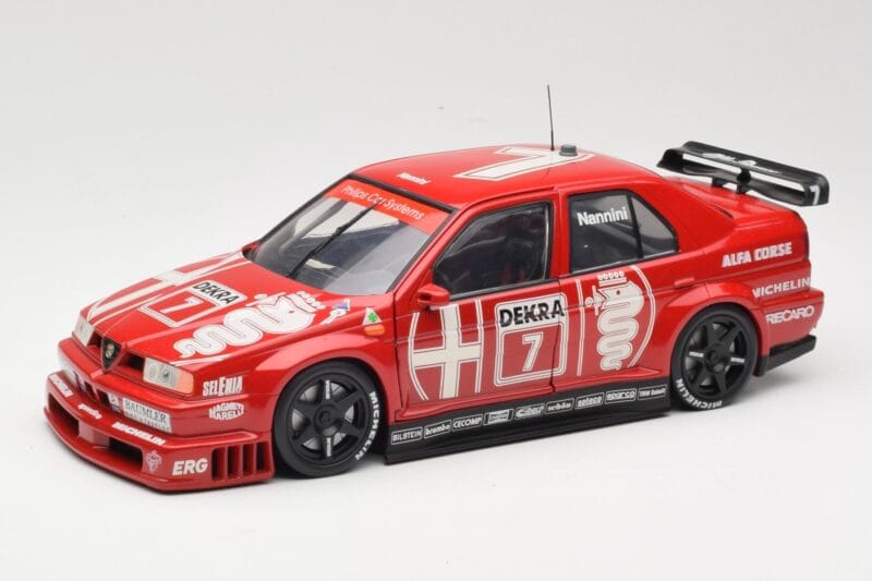 Alfa Romeo 155 V6 Ti #18 A. Nannini DTM 1993 UT Models 1:18 180930120 メタル
