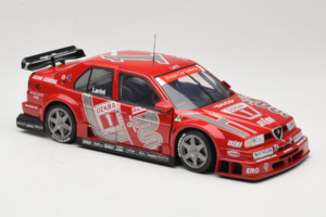 Alfa Romeo 155 V6 Ti #1 N. Larini DTM 1994 UT Models 1:18 180940201 メタル - 画像 6/8
