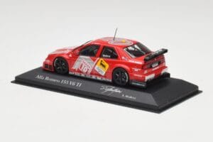 Alfa Romeo 155 V6 TI #10 Team Alfa Corse Modena DTM 1994 Minichamps 1:43 430940210 メタル - 画像 3/4
