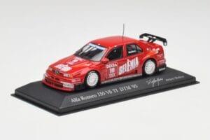 Alfa Romeo 155 V6 TI #18 Euroteam Modena DTM 1995 Minichamps 1:43 430950318 メタル - 画像 2/4