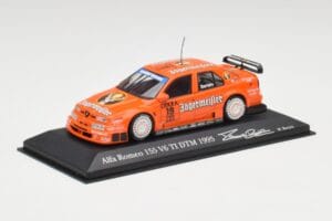 Alfa Romeo 155 V6 TI #19 Jagermeister M. Bartels DTM 1995 Minichamps 1:43 430950219 メタル - 画像 2/4