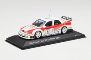 Alfa Romeo 155 V6 TI #27 M. Alen Presentation DTM 1995 Minichamps 1:43 430950227 メタル - 画像 2/4