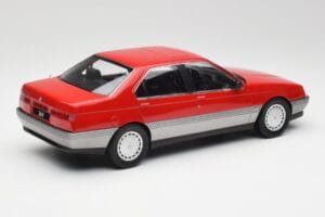 Alfa Romeo 164 ロッソアルファ Norev 1:18 187866 メタル - 画像 2/6