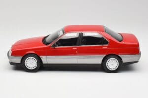 Alfa Romeo 164 ロッソアルファ Norev 1:18 187866 メタル - 画像 3/6