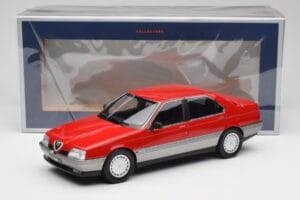 Alfa Romeo 164 ロッソアルファ Norev 1:18 187866 メタル - 画像 6/6