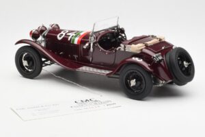 Alfa Romeo 1750 GS Spider #84 T. Nuvolari / B. Guidotti Mille Miglia Winner 1930 CMC 1:18 M-141 メタル - 画像 5/6
