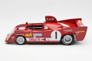 Alfa Romeo 33TT 12 #1 A. Merzario / J. Laffite 1000km Nurburgring Winner 1975 AUTOart 1:18 87505 メタル - 画像 4/8