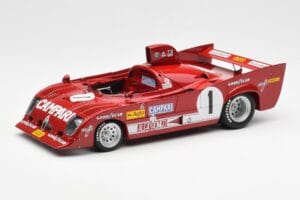 Alfa Romeo 33TT 12 #1 A. Merzario / J. Laffite 1000km Nurburgring Winner 1975 AUTOart 1:18 87505 メタル