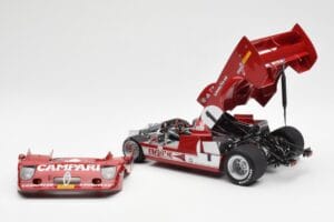 Alfa Romeo 33TT 12 #1 A. Merzario / J. Laffite 1000km Nurburgring Winner 1975 AUTOart 1:18 87505 メタル - 画像 5/8