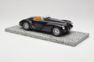 Alfa Romeo 6C 2500 SS Corsa Spider ブラック Minichamps 1:18 107120231 メタル - 画像 4/6
