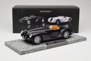 Alfa Romeo 6C 2500 SS Corsa Spider ブラック Minichamps 1:18 107120231 メタル - 画像 6/6