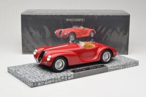 Alfa Romeo 6C 2500 SS Corsa Spider レッド Minichamps 1:18 107120230 レジン - 画像 6/6