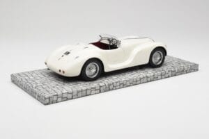 Alfa Romeo 6C 2500 SS Corsa Spider ホワイト Minichamps 1:18 107120232 レジン - 画像 2/6