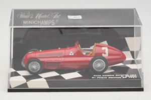 Alfa Romeo 159 Alfetta #3 C. Sanesi 6th Place British GP 1951 Minichamps 1:43 400511203 メタル - 画像 5/5