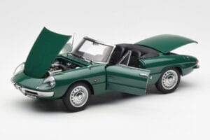 Alfa Romeo Duetto Spider グリーン AUTOart 1:18 70138 メタル - 画像 2/8