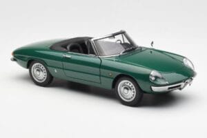 Alfa Romeo Duetto Spider グリーン AUTOart 1:18 70138 メタル - 画像 6/8