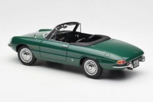 Alfa Romeo Duetto Spider グリーン AUTOart 1:18 70138 メタル - 画像 7/8
