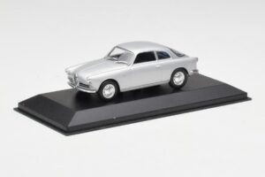 Alfa Romeo Giulietta Sprint シルバー Minichamps 1:43 400120400 メタル - 画像 2/4