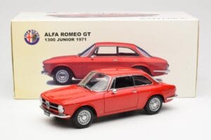 Alfa Romeo GT 1300 Junior LHD レッド AUTOart 1:18 70131 メタル - 画像 8/8