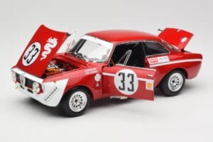 Alfa Romeo GTA 1300 Junior #33 T. Hezemans / G. van Lennep Hezemans Jarama 1972 Minichamps 1:18 100721233 メタル - 画像 2/8