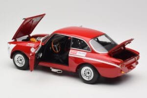 Alfa Romeo GTA 1300 Junior #33 T. Hezemans / G. van Lennep Hezemans Jarama 1972 Minichamps 1:18 100721233 メタル - 画像 5/8