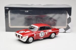 Alfa Romeo GTA 1300 Junior #33 T. Hezemans / G. van Lennep Division 1 Winners 4 Hours of Jarama 1972 Minichamps 1:18 15572123 - 画像 6/6