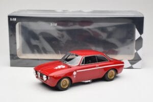 Alfa Romeo GTA 1300 Junior レッド Minichamps 1:18 155120020 メタル - 画像 6/6