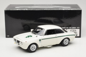 Alfa Romeo GTA 1300 Junior ホワイト Minichamps 1:18 100120501 メタル - 画像 8/8