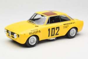 Alfa Romeo GTA 1300 #102 Squadra Corse R. Zanetti / M. Ruspa / Monzeglio Targa Florio 1971 Minichamps 1:18 155711202 メタル