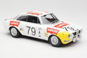 Alfa Romeo GTA 1300 #79 H. Rubens / C. Van Ryn 24 Hours of Spa 1971 Minichamps 1:18 155711279 メタル - 画像 4/6