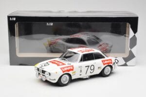 Alfa Romeo GTA 1300 #79 H. Rubens / C. Van Ryn 24 Hours of Spa 1971 Minichamps 1:18 155711279 メタル - 画像 6/6