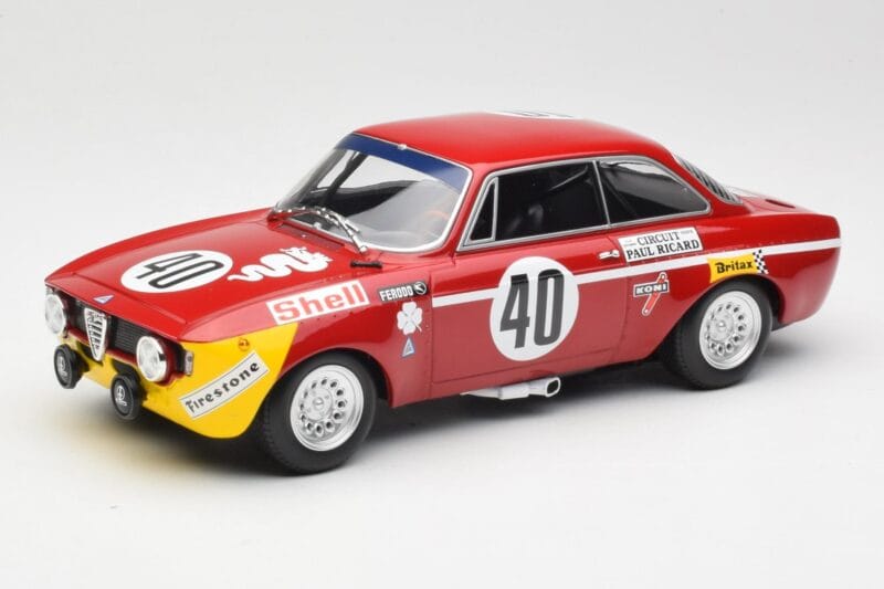 Alfa Romeo GTA 1300 #83 Autodelta C. Facetti / S. Truci 24 Hours of Spa 1972 Minichamps 1:18 155722283 メタル