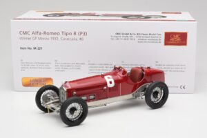 Alfa Romeo P3 #6 R. Caracciola Monza GP Winner 1932 CMC 1:18 M-221 メタル - 画像 6/6
