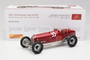 Alfa Romeo P3 #95 R. Caracciola Klausen Pass Hillclimb Winner 1932 CMC 1:18 M-224 メタル - 画像 6/6