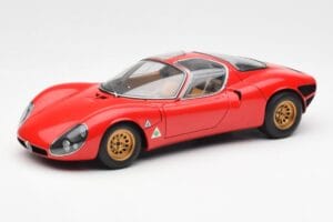 Alfa Romeo 33 Stradale レッド AUTOart 1:18 70191 メタル