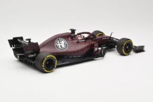 Alfa Romeo Racing C38 #7 K. Raikkonen Valentine's Day Livery Shakedown Fiorano 14th February 2019 Minichamps 1:18 110199907 メ - 画像 2/6