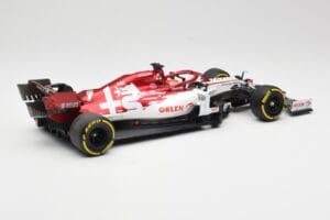 Alfa Romeo Racing C39 #7 K. Raikkonen Austrian GP 2020 Minichamps 1:18 110200107 メタル - 画像 2/5