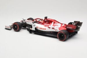 Alfa Romeo Racing C39 #7 K. Raikkonen Styrian GP 2020 Minichamps 1:18 110200207 メタル - 画像 5/6